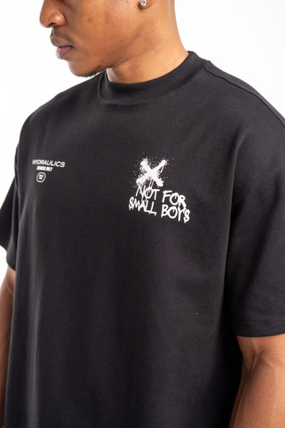 Hydraulics oversized not for Small Boys V2 tee black AW25OSFIT NFSB Black