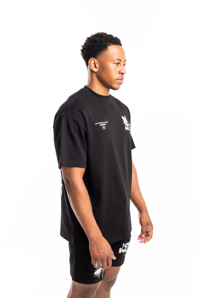 Hydraulics oversized not for Small Boys V2 tee black AW25OSFIT NFSB Black